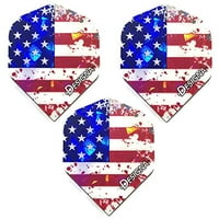 3 Sets Designa CBD THC Cannabis Leaf Marijuana Weed Ganja Pot Dart Flights